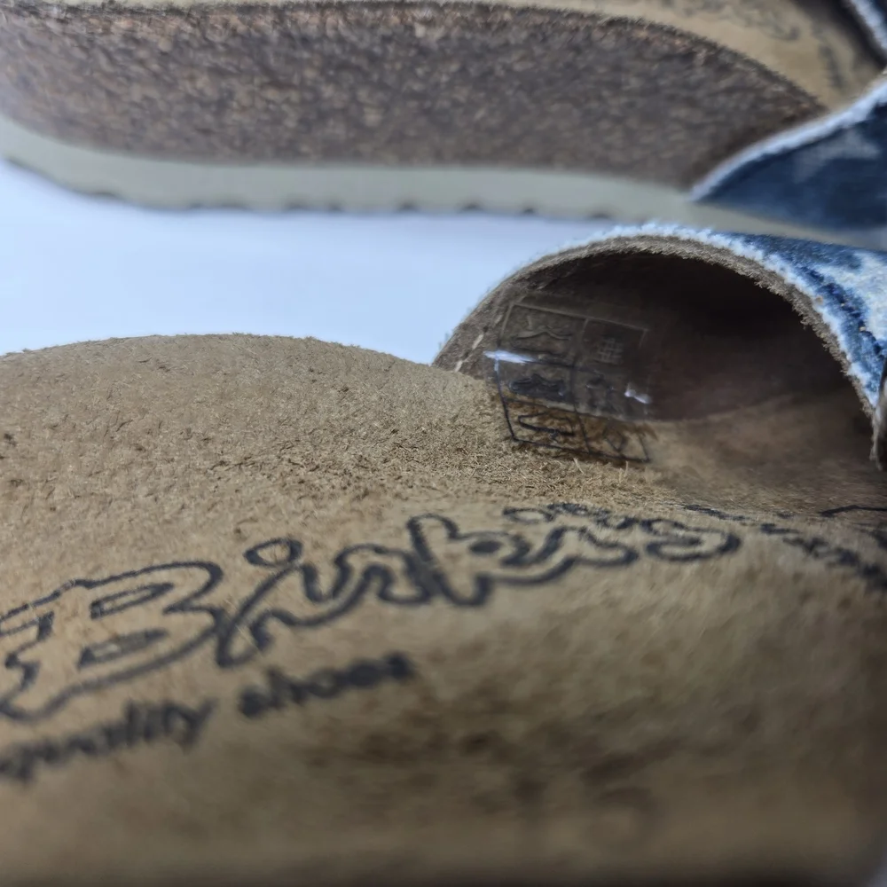 Birkenstock Birki's Kids Madrid Canvas Stars Navy Sandals Size EU 30 US C12 190